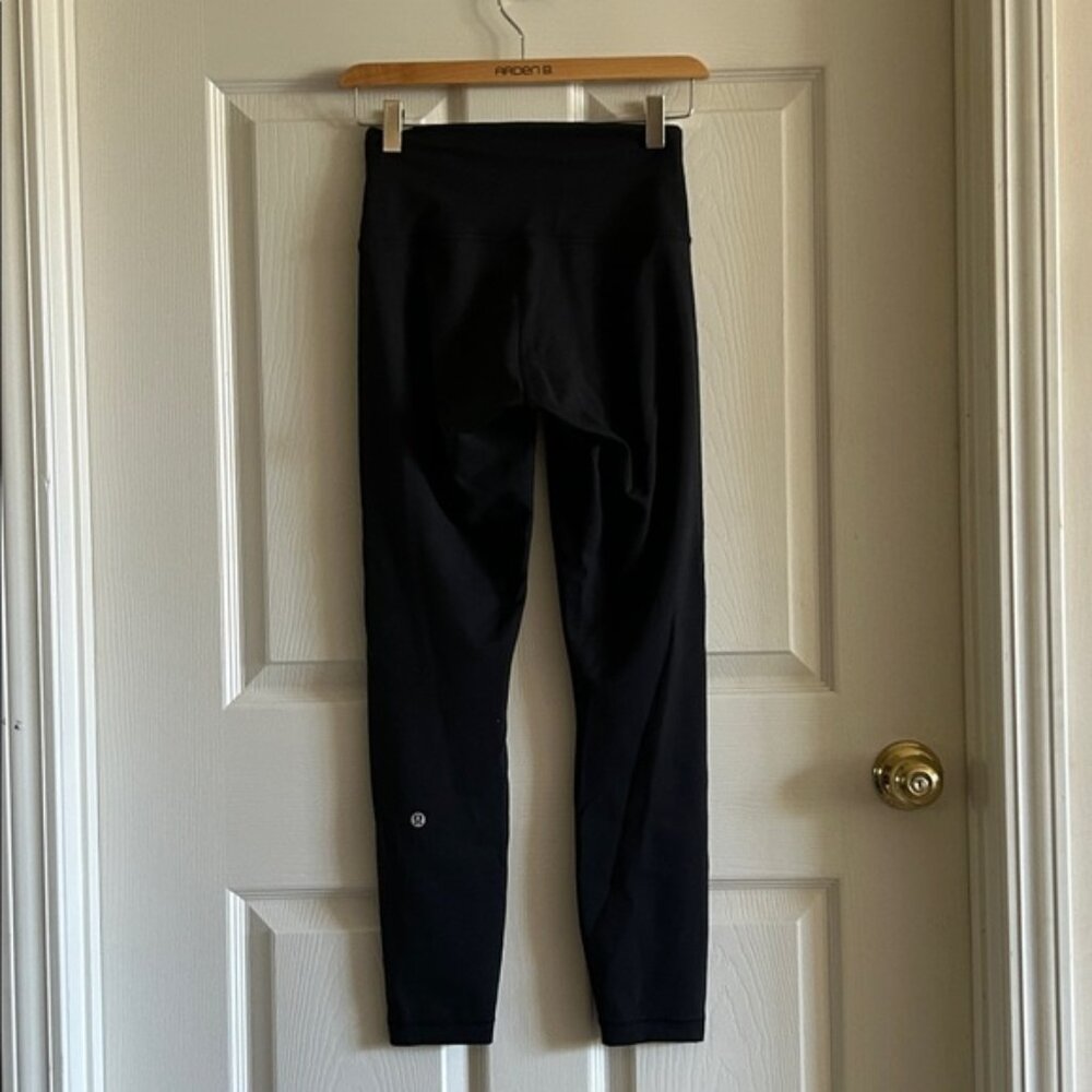 Lululemon Leggings Size 6 Buttery Soft in Black 27” Inseam High Rise
